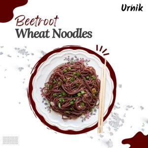 Beetroot Millet Noodles
