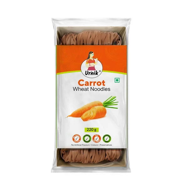 Carrot Millet Noodles